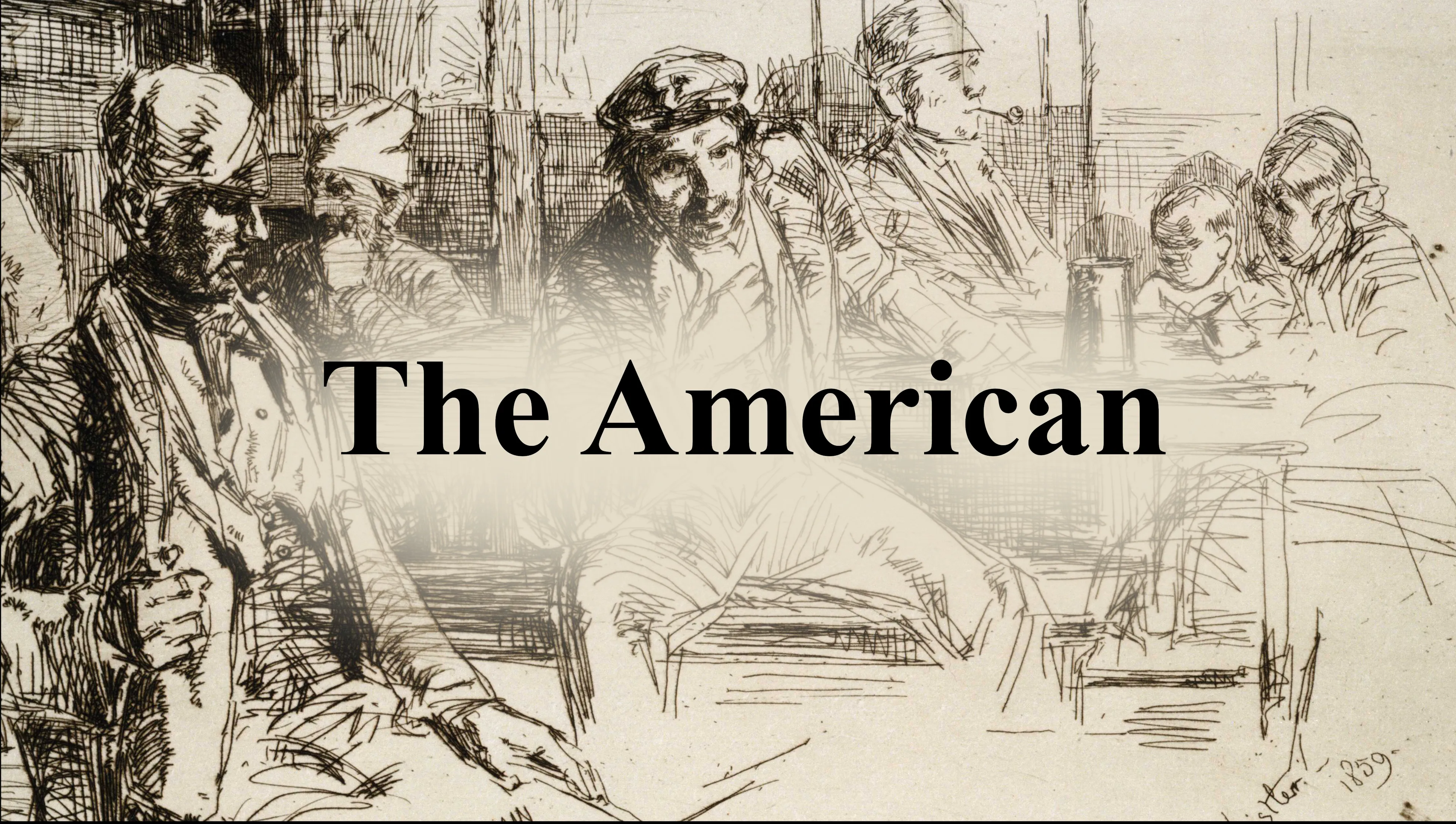 The American poster